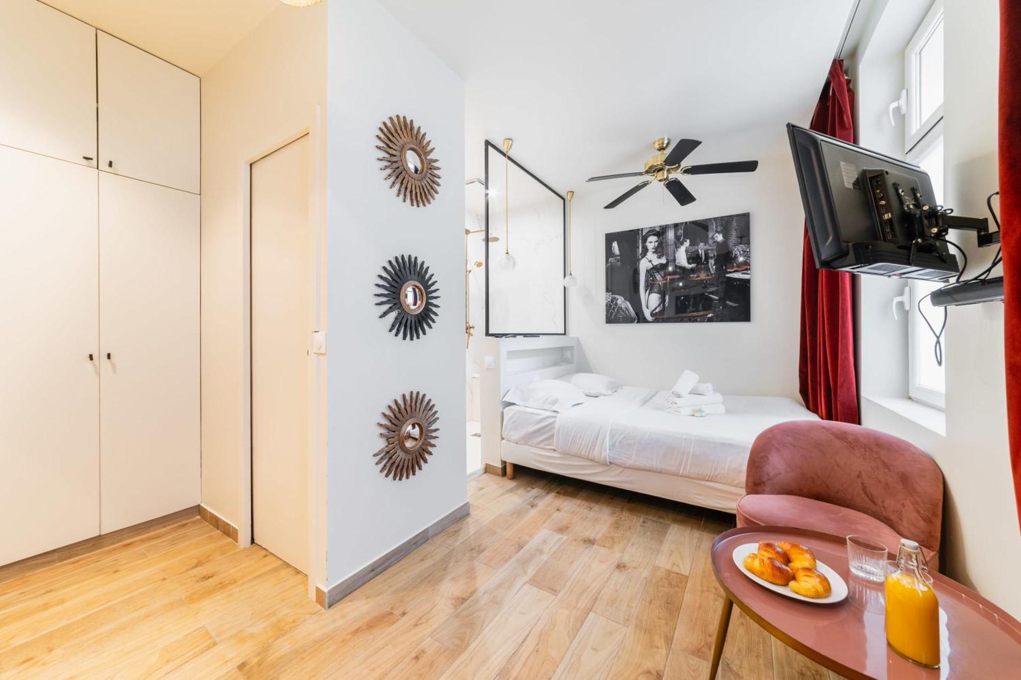 Studio Lumineux Et Moderne Proche Du Metro - 2P - Flat-Guest Paris Exteriör bild