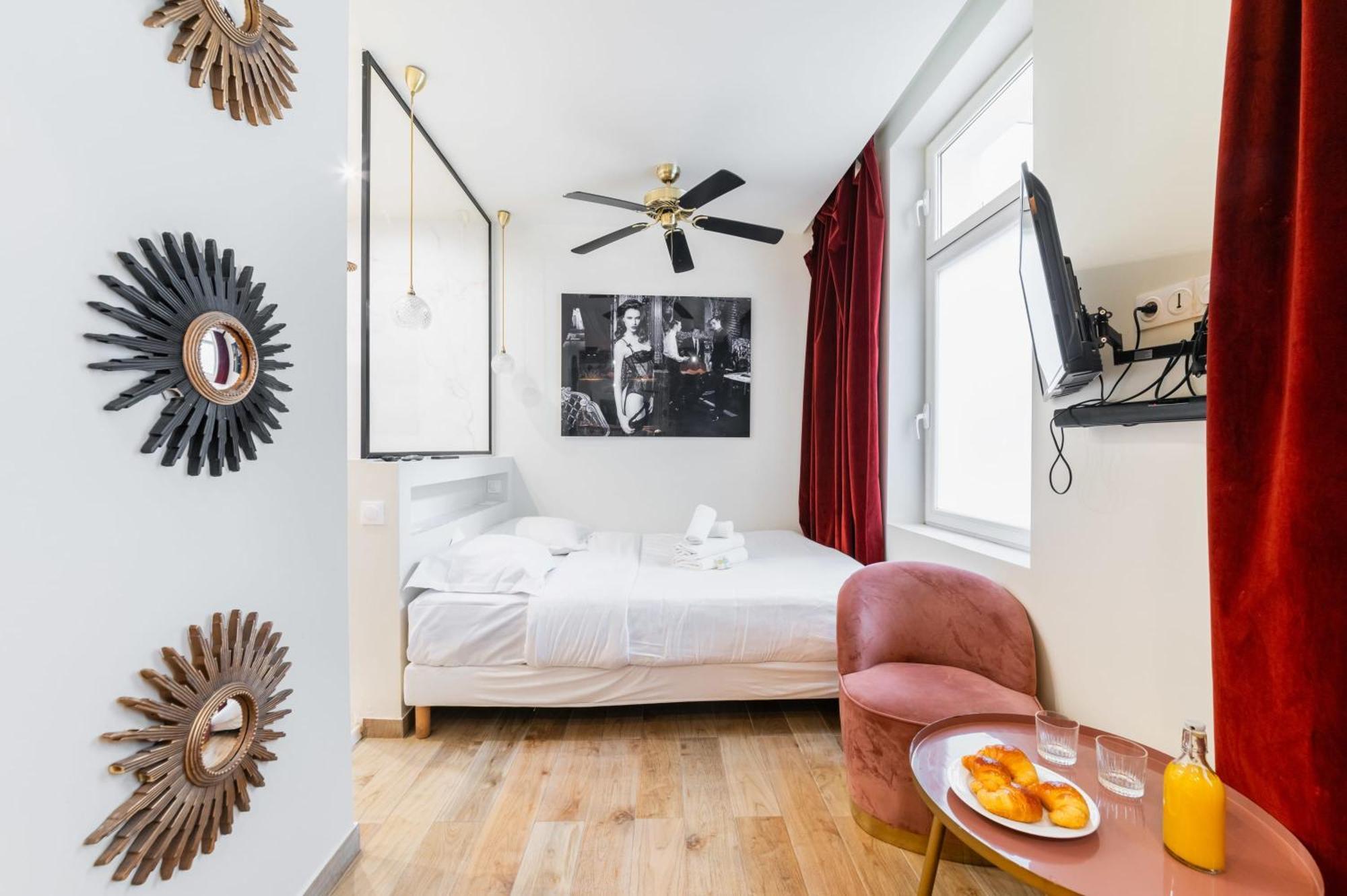 Studio Lumineux Et Moderne Proche Du Metro - 2P - Flat-Guest Paris Exteriör bild
